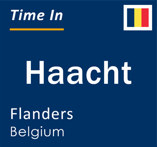 Current local time in Haacht, Flanders, Belgium