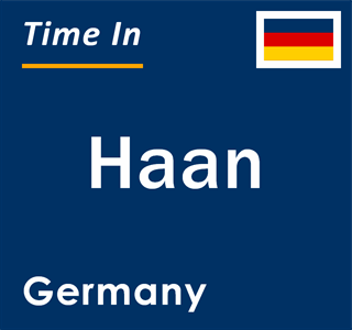 Current local time in Haan, Germany