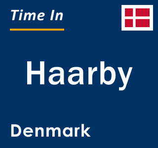 Current local time in Haarby, Denmark