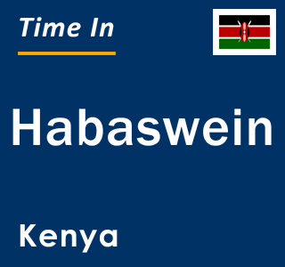 Current local time in Habaswein, Kenya