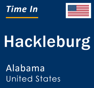 Current local time in Hackleburg, Alabama, United States