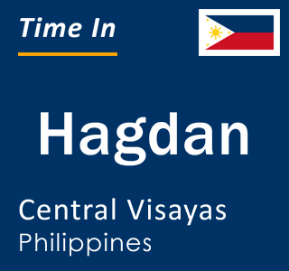 Current local time in Hagdan, Central Visayas, Philippines