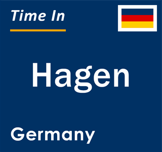 Current local time in Hagen, Germany