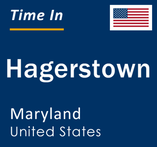 Current local time in Hagerstown, Maryland, United States