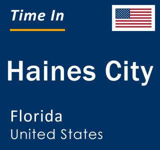 Current local time in Haines City, Florida, United States