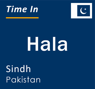 Current local time in Hala, Sindh, Pakistan