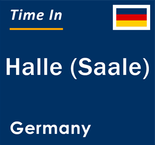 Current local time in Halle (Saale), Germany