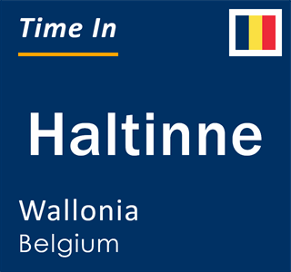 Current local time in Haltinne, Wallonia, Belgium