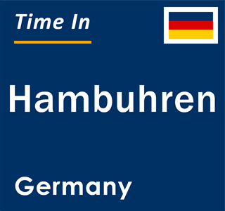 Current local time in Hambuhren, Germany