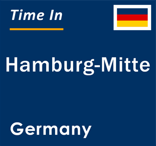 Current local time in Hamburg-Mitte, Germany