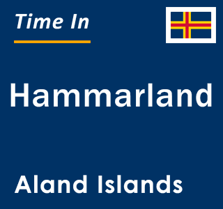 Current local time in Hammarland, Aland Islands