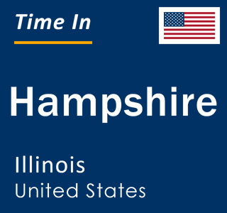 Current local time in Hampshire, Illinois, United States