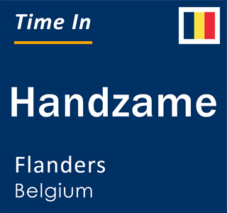 Current local time in Handzame, Flanders, Belgium