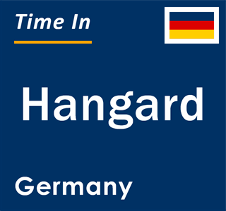 Current local time in Hangard, Germany