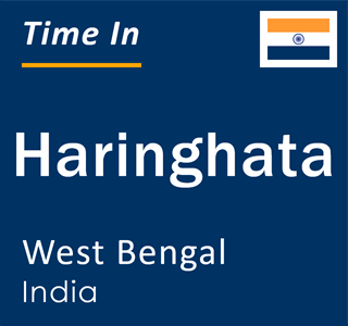 Current local time in Haringhata, West Bengal, India