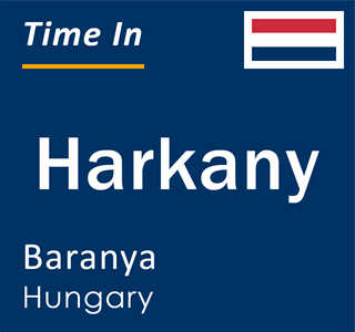 Current local time in Harkany, Baranya, Hungary