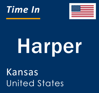 Current local time in Harper, Kansas, United States