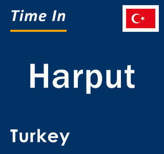 Current local time in Harput, Turkey