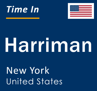 Current local time in Harriman, New York, United States