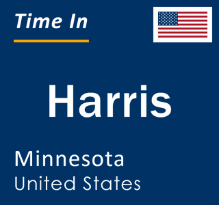 Current local time in Harris, Minnesota, United States