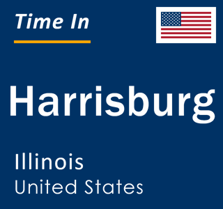 Current local time in Harrisburg, Illinois, United States