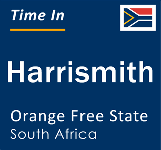 Current local time in Harrismith, Orange Free State, South Africa
