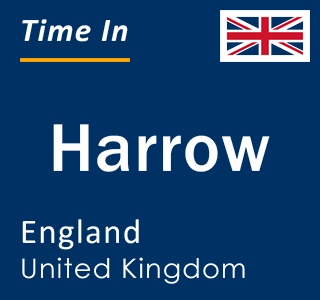 Current local time in Harrow, England, United Kingdom
