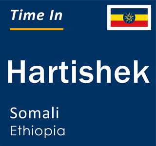 Current local time in Hartishek, Somali, Ethiopia