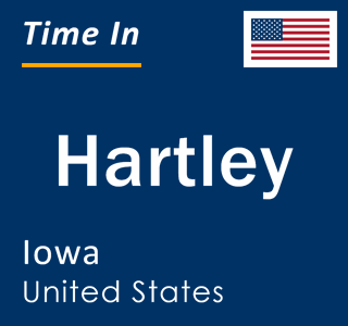 Current local time in Hartley, Iowa, United States