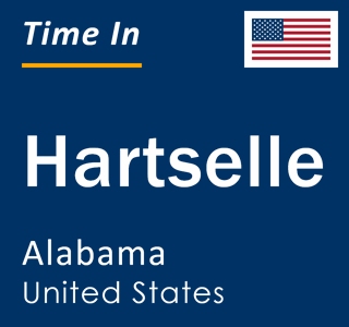 Current local time in Hartselle, Alabama, United States