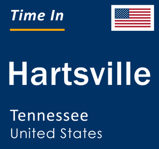 Current local time in Hartsville, Tennessee, United States