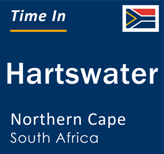Current local time in Hartswater, Northern Cape, South Africa