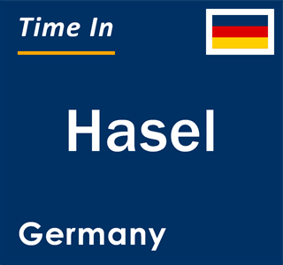 Current local time in Hasel, Germany