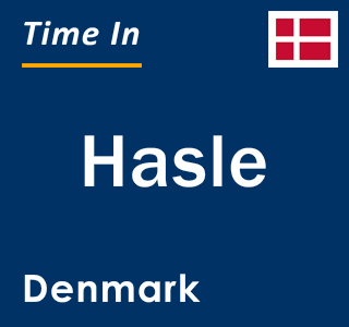 Current local time in Hasle, Denmark