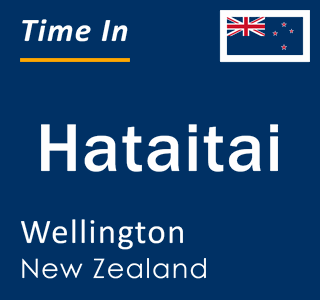 Current local time in Hataitai, Wellington, New Zealand