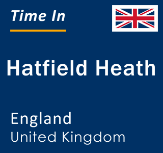 Current Time in Hatfield Heath