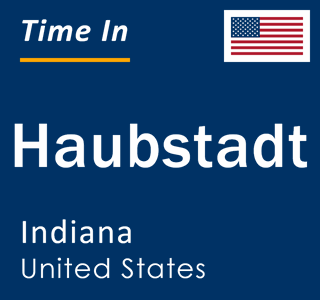 Current local time in Haubstadt, Indiana, United States