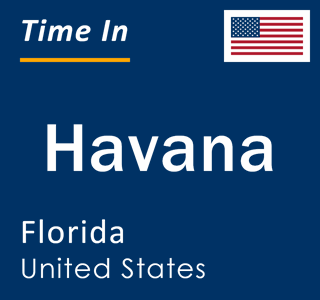 Current local time in Havana, Florida, United States