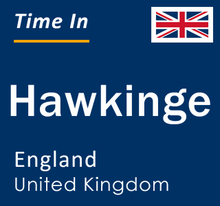 Current local time in Hawkinge, England, United Kingdom