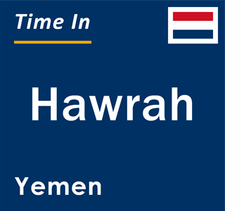 Current local time in Hawrah, Yemen