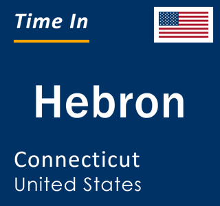 Current local time in Hebron, Connecticut, United States