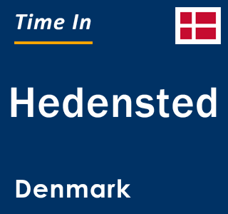 Current local time in Hedensted, Denmark