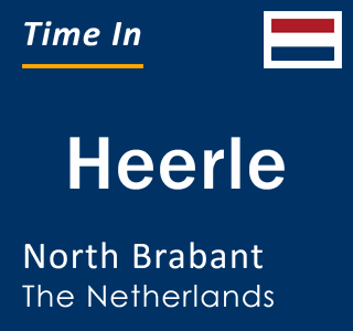 Current local time in Heerle, North Brabant, The Netherlands