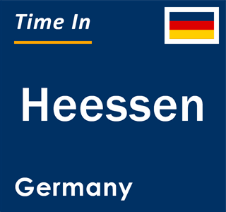 Current local time in Heessen, Germany