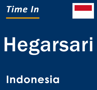 Current local time in Hegarsari, Indonesia