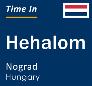 Current local time in Hehalom, Nograd, Hungary