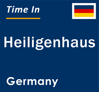 Current local time in Heiligenhaus, Germany