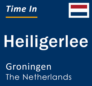 Current local time in Heiligerlee, Groningen, The Netherlands