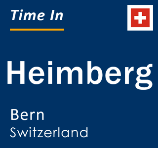 Current local time in Heimberg, Bern, Switzerland