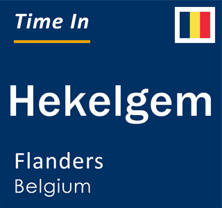 Current local time in Hekelgem, Flanders, Belgium